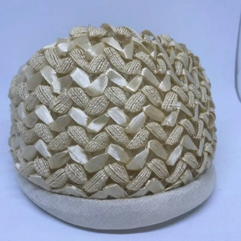 Vintage Union Made Cream Hat - Picture 1 of 9